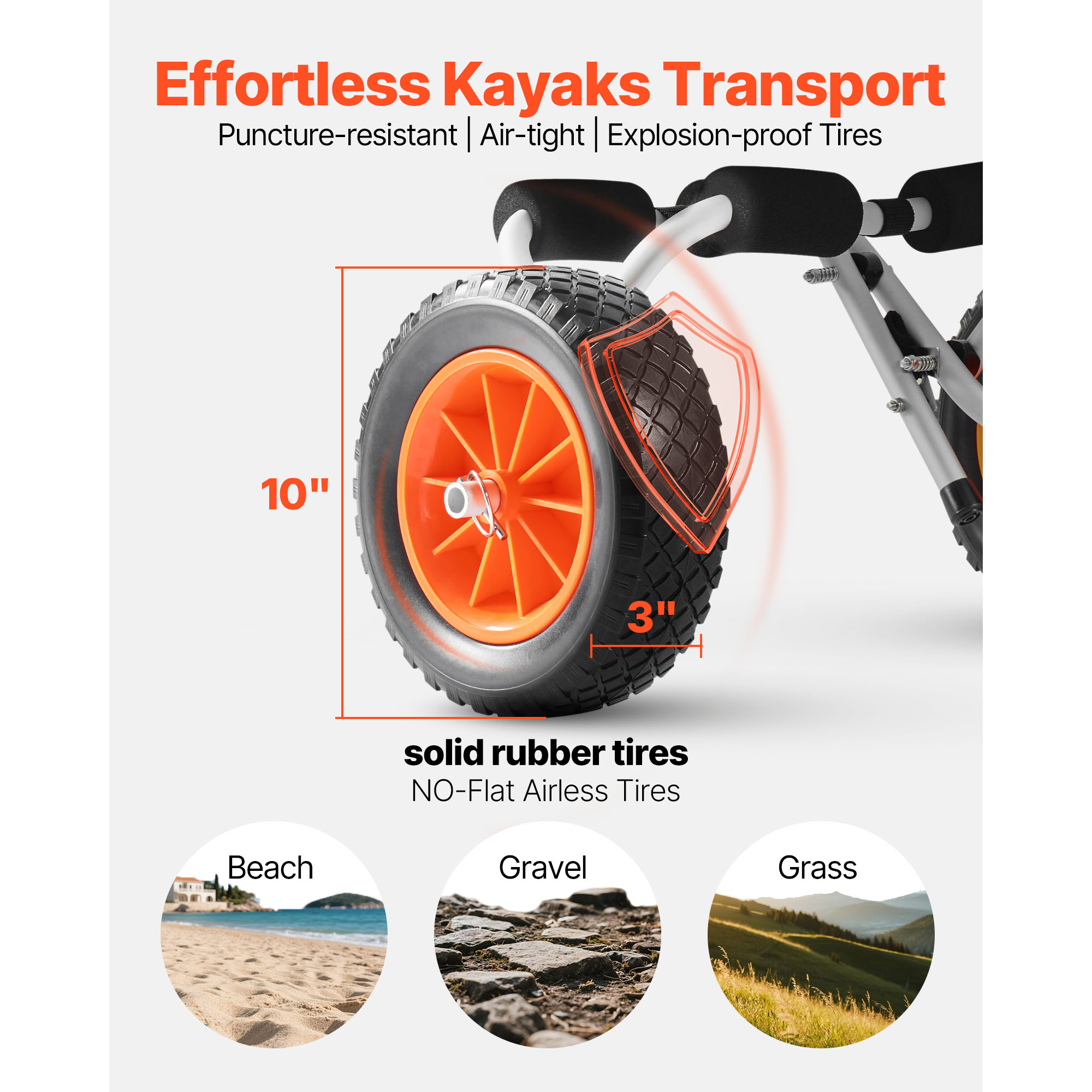 Chariot de kayak pliable Succe - Fishing Kayak Cart avis et prix