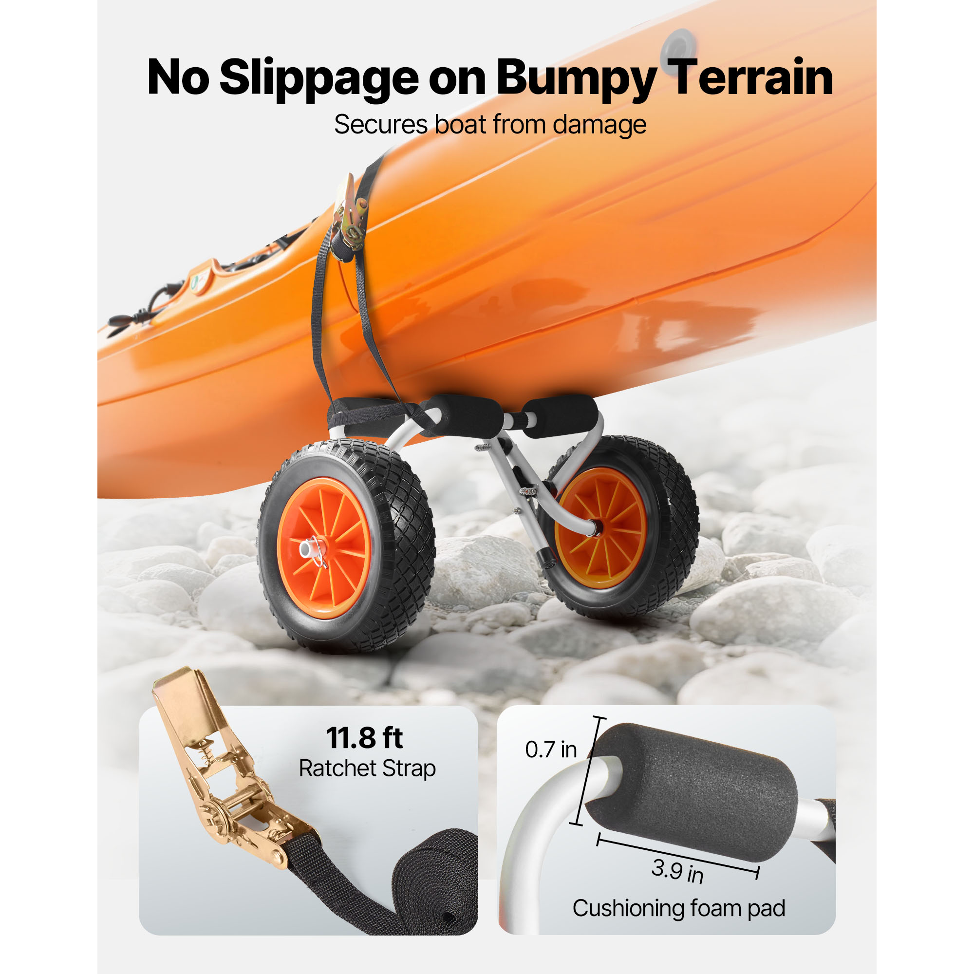 Chariot de kayak pliable Succe - Fishing Kayak Cart avis et prix